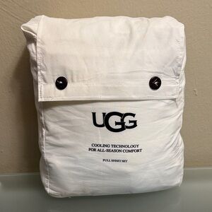 UGG Cream Full Sheet Set with Cooling Technology